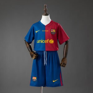 Barcelona 08/09 Home Final Champions League Kids