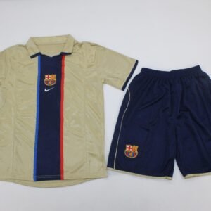 Barcelona 01/02 Away Kids