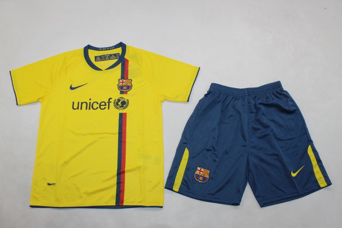 Barcelona 08/09 Away Kids
